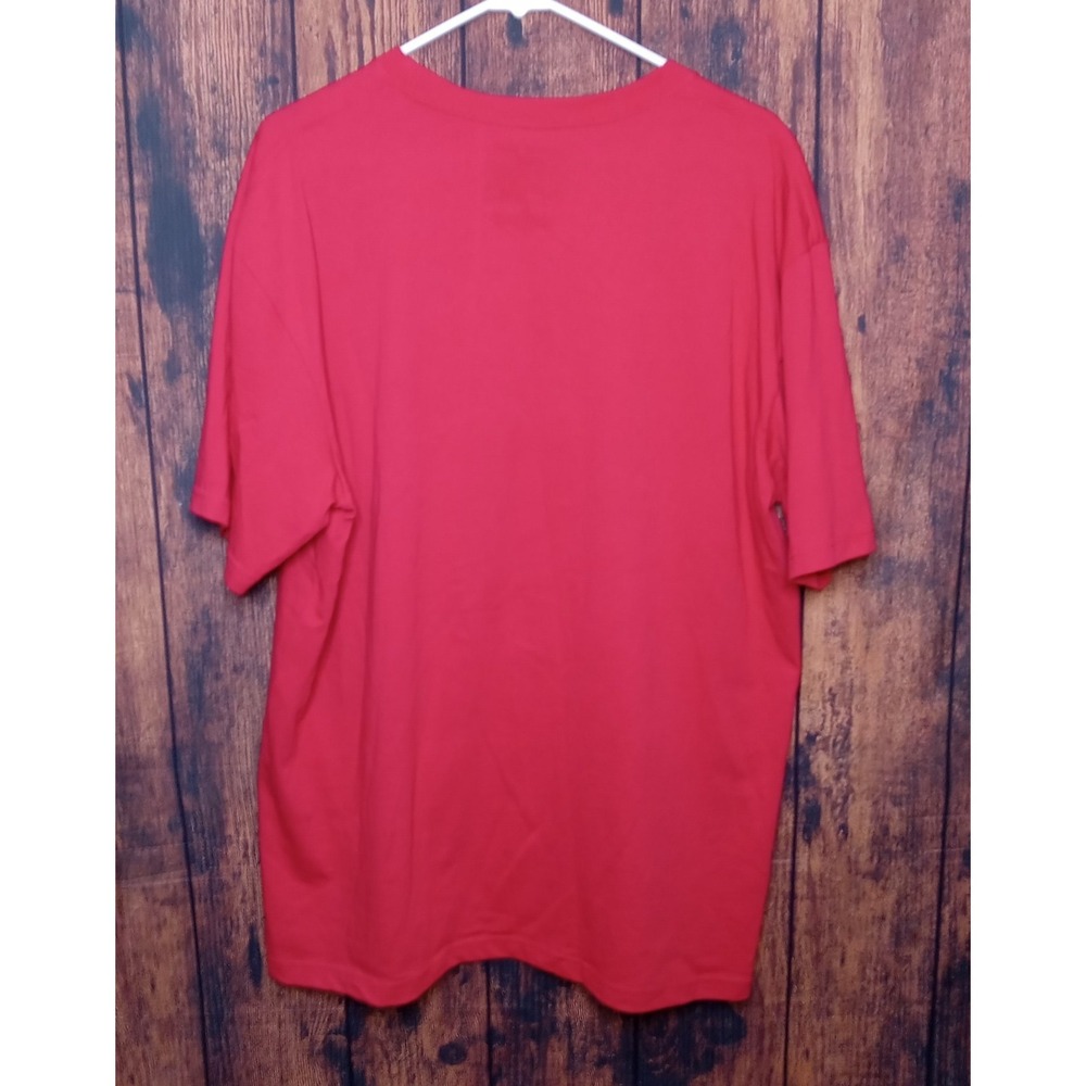 American‎ Giant Men's Short Sleeve Crew Neck T-Shirt Size XL Red Made in USA - Picture 2 of 5